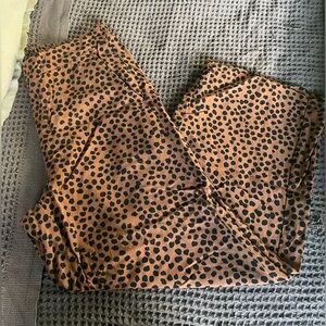 Petite Leopard Print pants